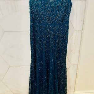 Adrianna Papell Deep Blue Dress